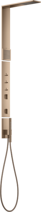 AXOR ShowerComposition Panneau de douche avec mitigeur thermostatique, douche de tête 110/220 1jet et douche d'épaule — 12595300