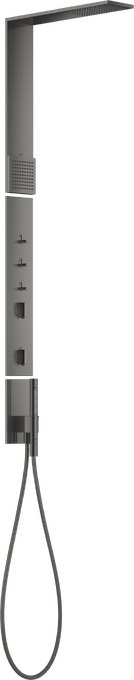 AXOR ShowerComposition Panneau de douche avec mitigeur thermostatique, douche de tête 110/220 1jet et douche d'épaule — 12595330