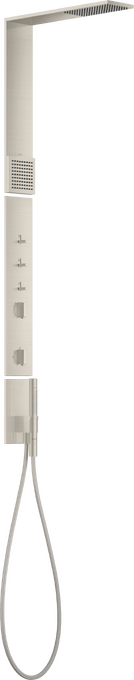 AXOR ShowerComposition Panneau de douche avec mitigeur thermostatique, douche de tête 110/220 1jet et douche d'épaule — 12595800