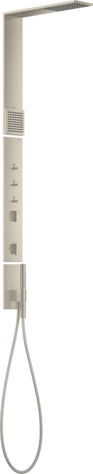 AXOR ShowerComposition Panneau de douche avec mitigeur thermostatique, douche de tête 110/220 1jet et douche d'épaule — 12595820