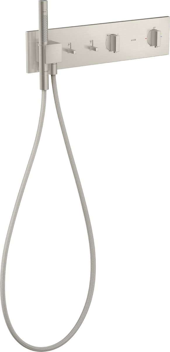 Thermostatic module 470/110 for concealed installation for 2 functions