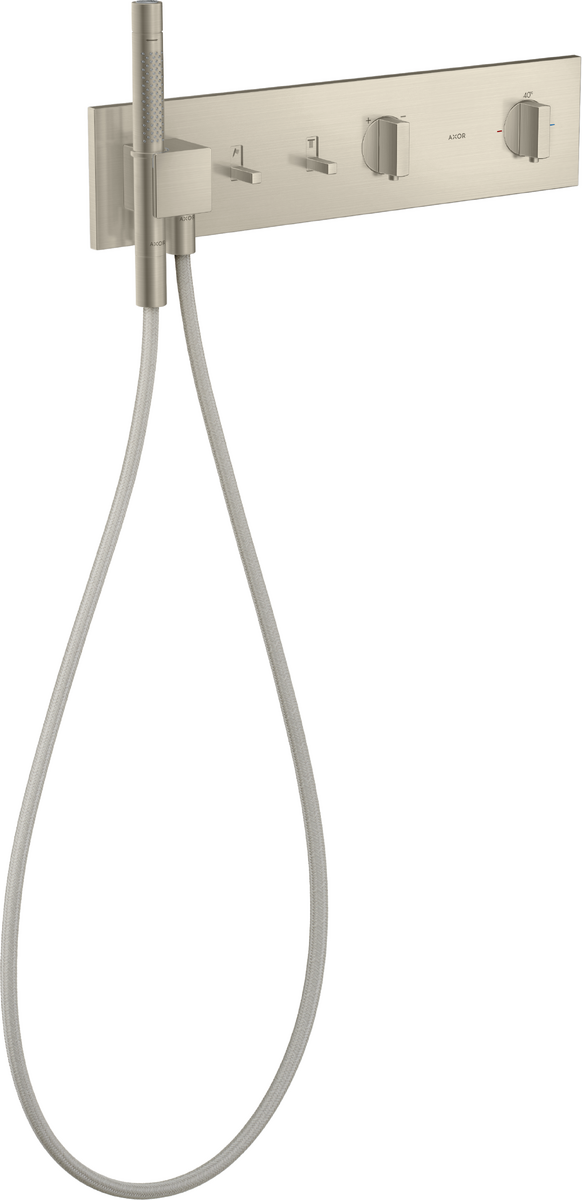 Thermostatic module 470/110 for concealed installation for 2 functions