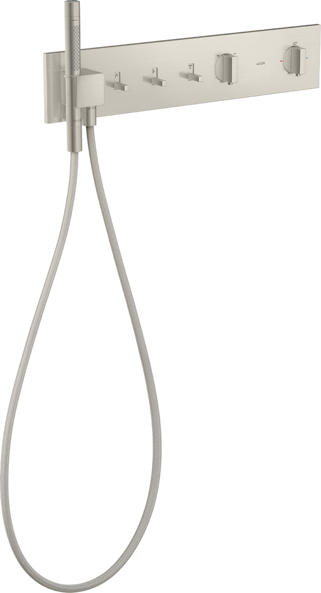 Thermostatic module 540/110 for concealed installation for 3 functions