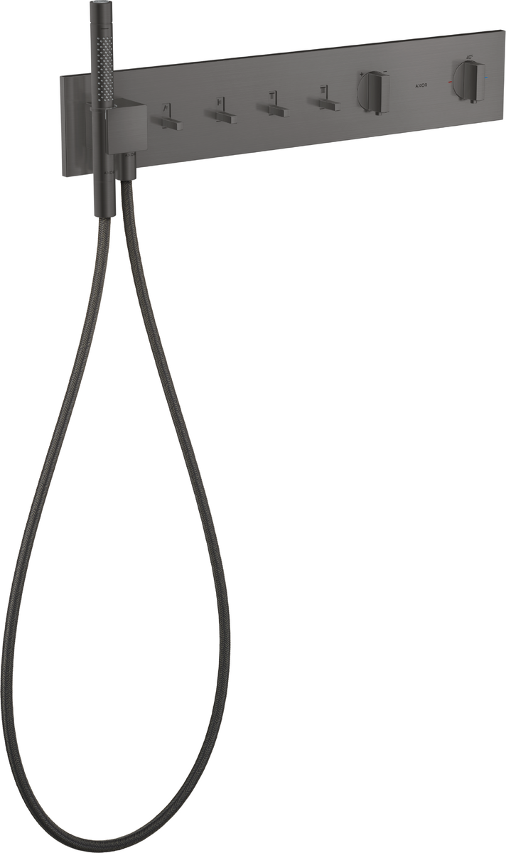 Thermostatic module 610/110 for concealed installation for 4 functions