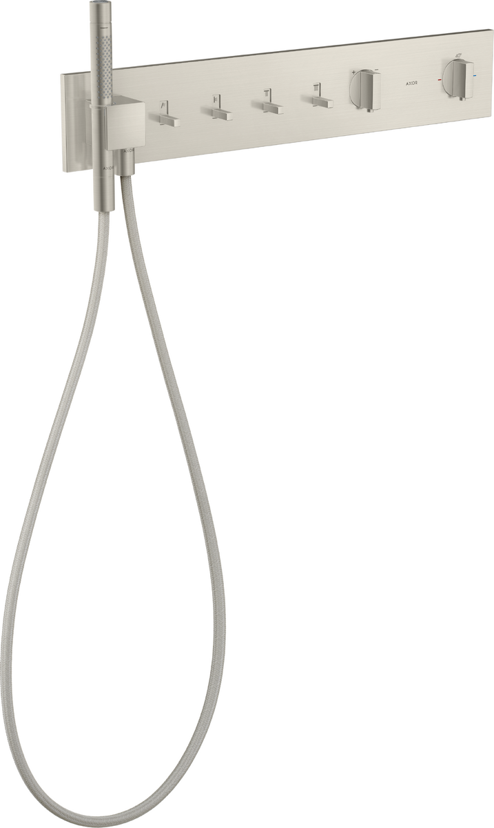 Thermostatic module 610/110 for concealed installation for 4 functions