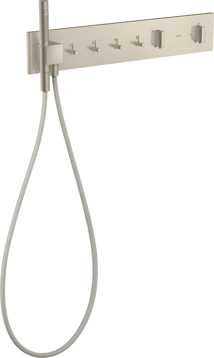 Thermostatic module 610/110 for concealed installation for 4 functions