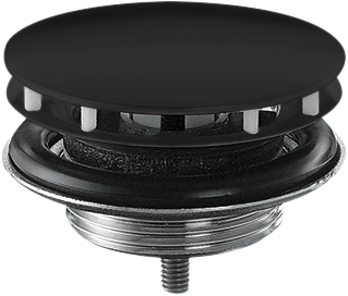 Waste set non-closing for washbasins