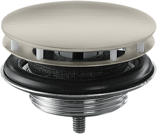 Waste set non-closing for washbasins