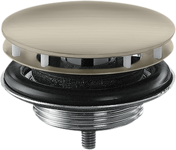 Waste set non-closing for washbasins