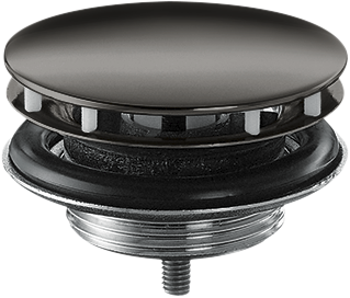 Waste set non-closing for washbasins