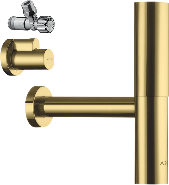 Bottle trap Flowstar design set with angle valves