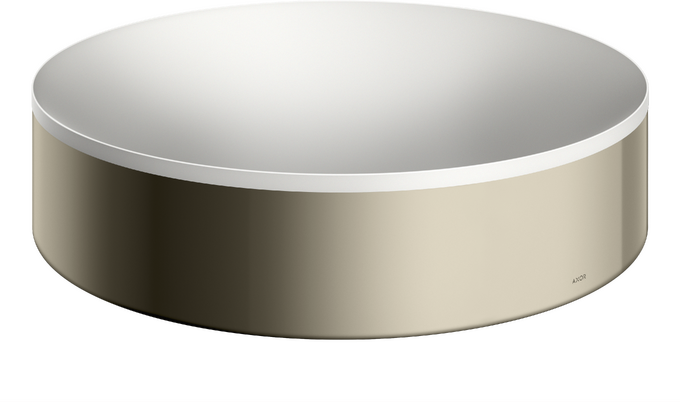 Vasque 400 sans trou de robinetterie ni trop-plein