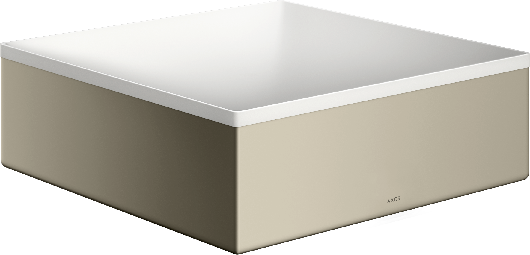 Wash bowl 285/285 without tap hole and overflow