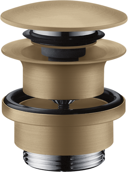 Drain for Sinks, Push-Open