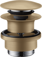 Drain for Sinks, Push-Open