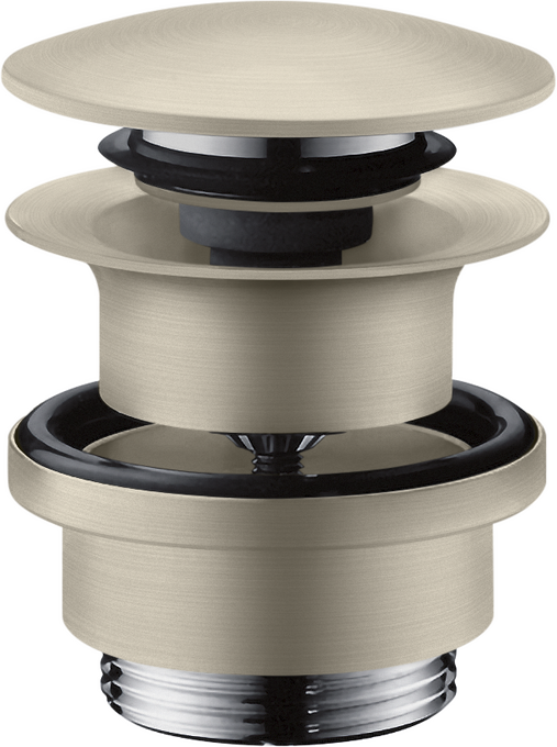 Geberit afvoergarnituur met interne overloop voor Clou sifon chroom