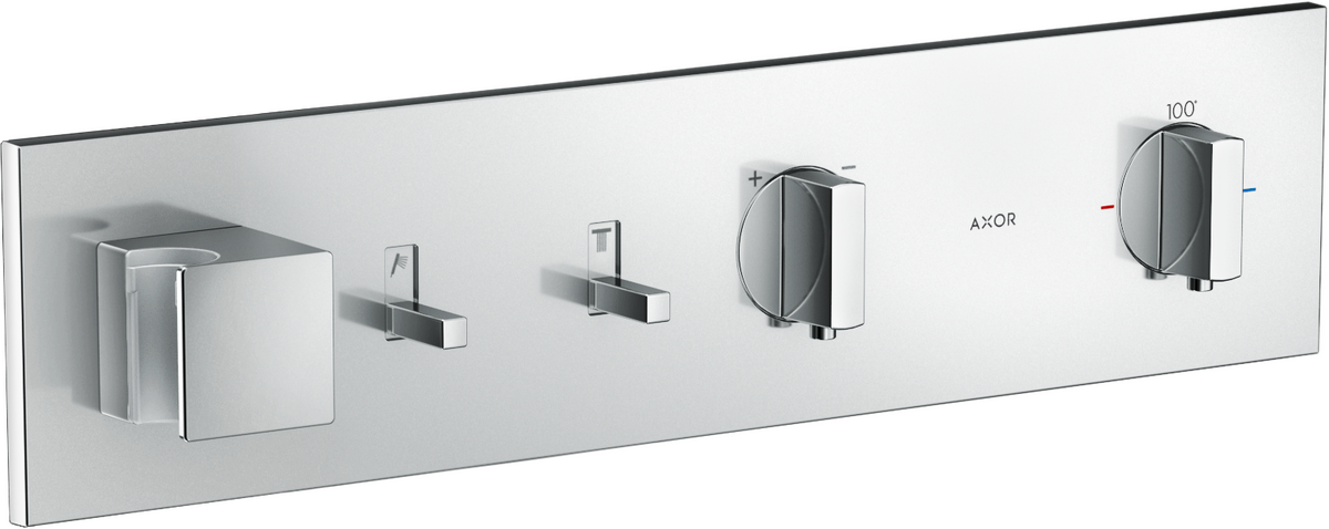 AXOR ShowerComposition Shower mixers: 2-handle, 4 functions, Chrome, Art.  no. 12573001