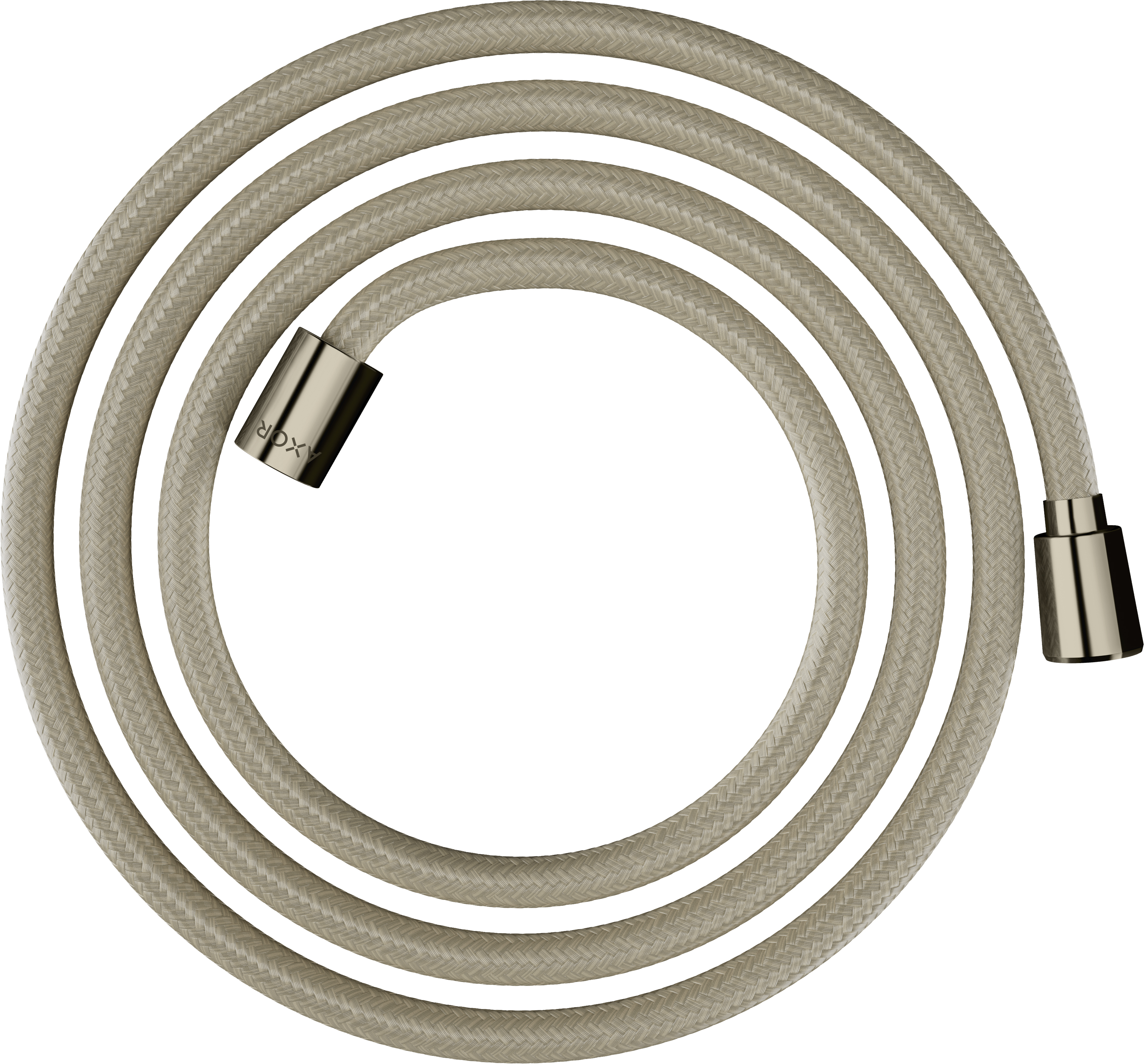 Textile Hose with Cylindrical and Conical Nut