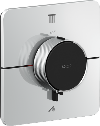 Thermostat Unterputz softsquare für 2 Verbraucher