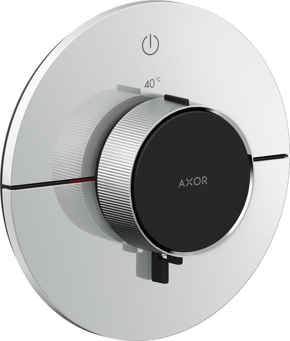 AXOR ShowerSelect ID Set de finition rond pour mitigeur thermostatique encastré avec 1 fonction — 36756000