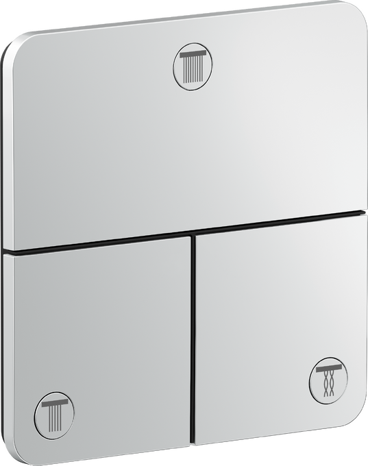 AXOR ShowerSelect ID Set de finition softsquare encastré avec 3 fonctions — 36781000