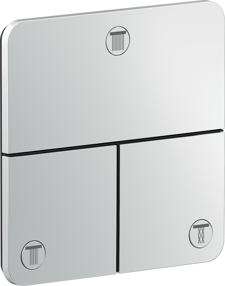 Valve for concealed installation softsquare for 3 functions