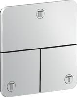 Valve for concealed installation softsquare for 3 functions Valve for concealed installation softsquare for 3 functions