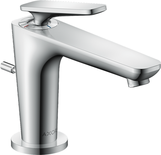 Einhebel-Waschtischmischer 90 Coolstart mit Zugstangen-Ablaufgarnitur für Handwaschbecken