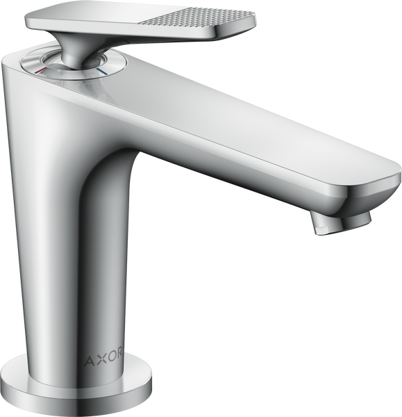 Einhebel-Waschtischmischer 90 mit CoolStart für Handwaschbecken und Ablaufgarnitur - Cubic cut