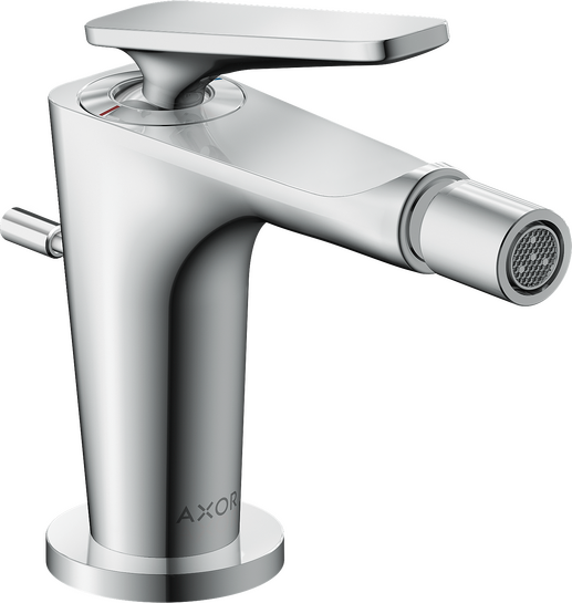 AXOR Citterio洗面混合水栓展示品定価約17万円 ブラッシュドニッケル AXOR CITTERIO E シングルレバー洗面混合水栓 125(引棒無し)/Hits
