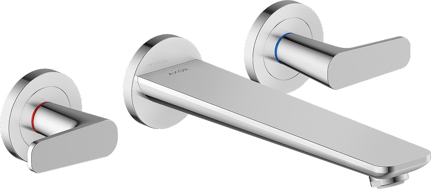 yu.ri Ecostat E Shower mixers: 2-handle, 2 Functions, Chrome, Art