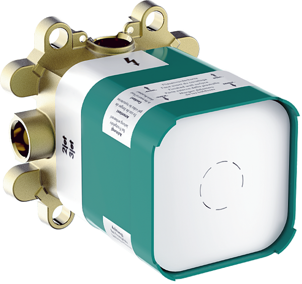 Set básico para ducha fija con brazo de ducha