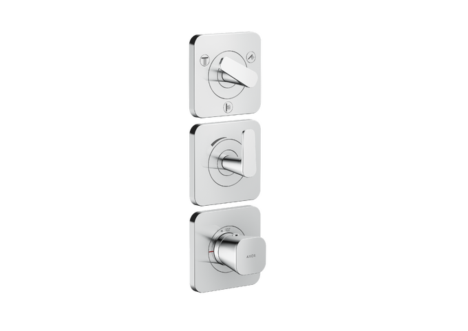 AXOR Citterio C Shower mixers: 3 functions, Chrome, Art. no. 49710001