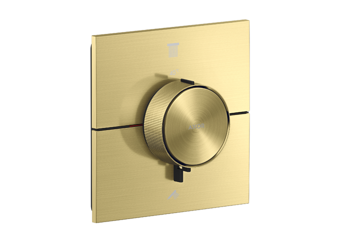 AXOR ShowerSelect ID Set de finition carré pour mitigeur thermostatique encastré avec 2 fonctions — 36752950