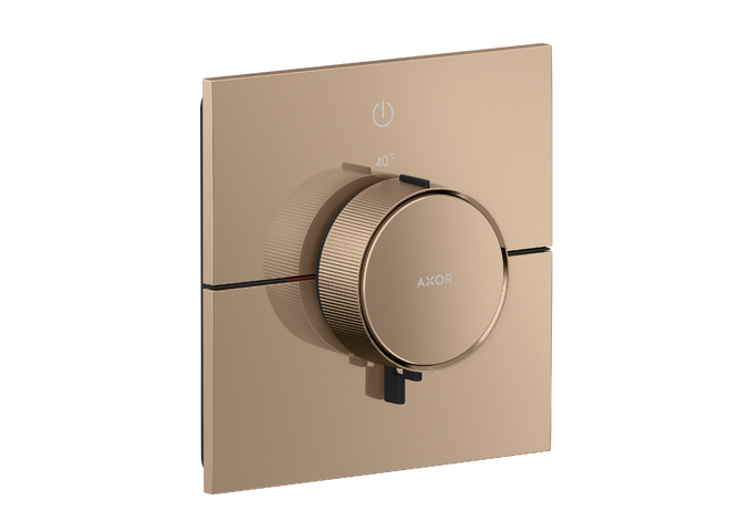 AXOR ShowerSelect ID Set de finition carré pour mitigeur thermostatique encastré avec 1 fonction — 36757300
