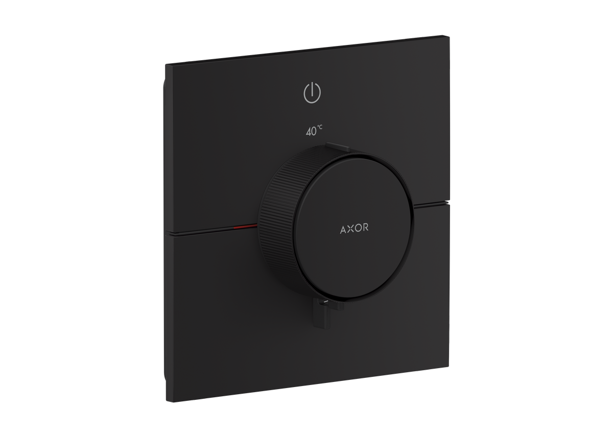Thermostat for concealed installation square for 1 function