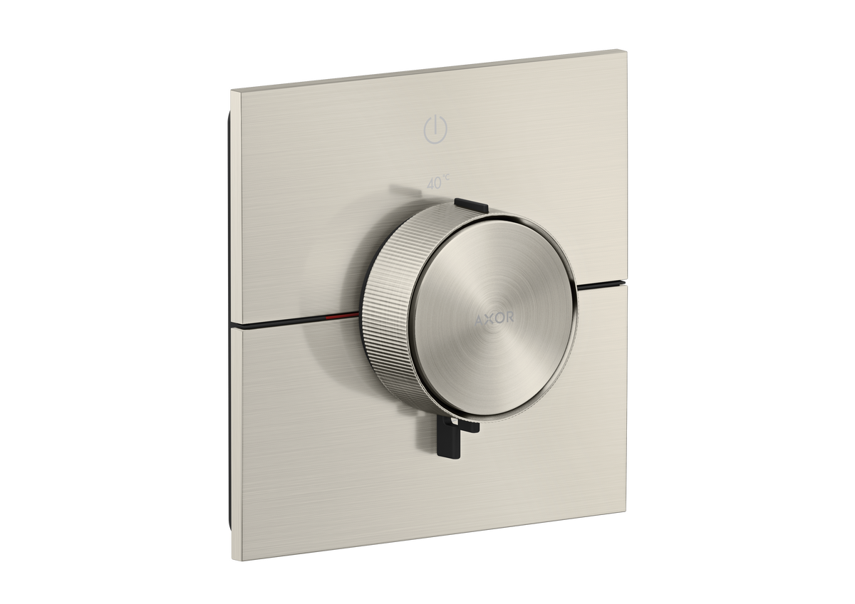 Thermostat for concealed installation square for 1 function