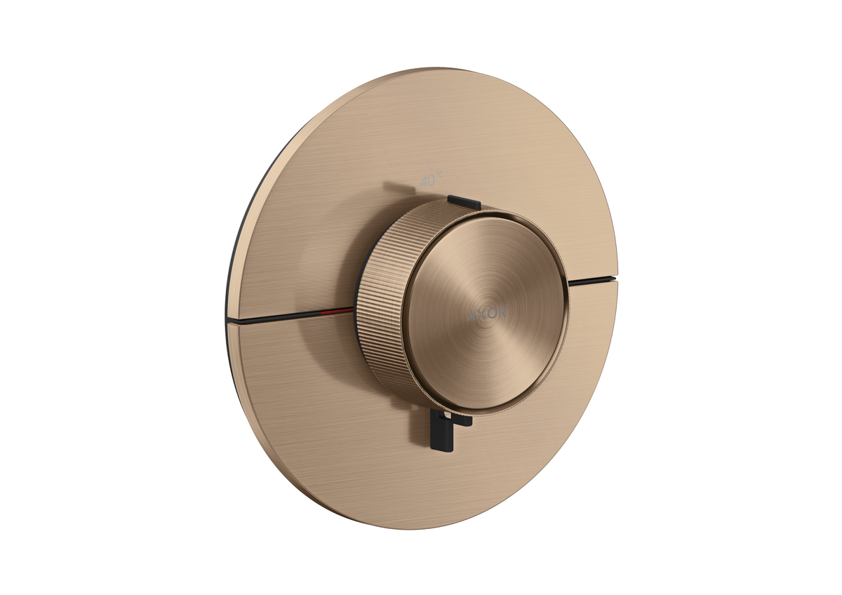 Thermostat HighFlow for concealed installation round