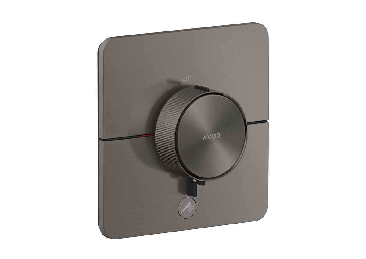Thermostat HighFlow for concealed installation SoftSquare for 1 function and additional outlet