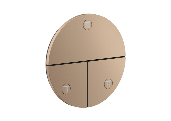 AXOR ShowerSelect ID Set de finition rond encastré avec 3 fonctions — 36779300