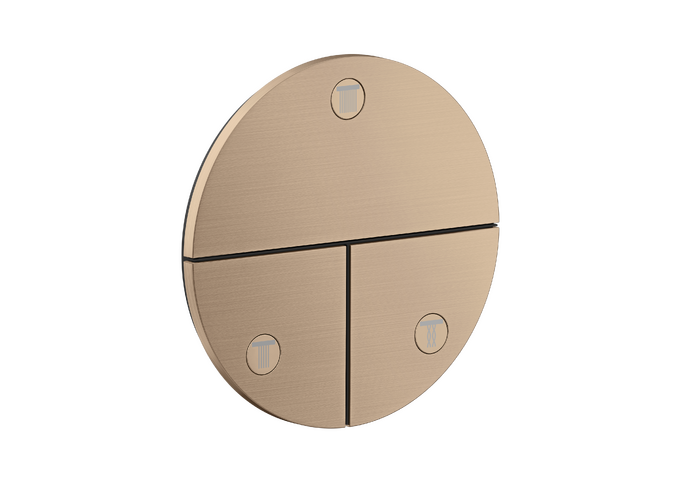 AXOR ShowerSelect ID Set de finition rond encastré avec 3 fonctions — 36779310