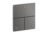 Valve for concealed installation square for 3 functions Valve for concealed installation square for 3 functions