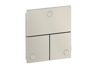 Valve for concealed installation square for 3 functions Valve for concealed installation square for 3 functions