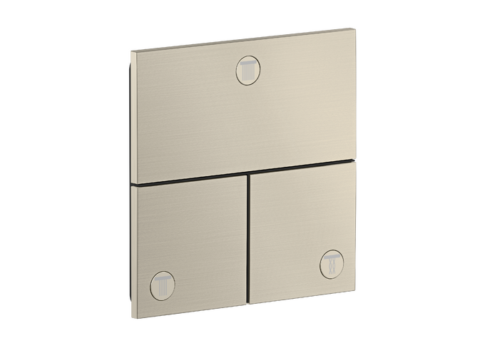 AXOR ShowerSelect ID Set de finition carré encastré avec 3 fonctions — 36780820