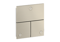 Valve for concealed installation square for 3 functions Valve for concealed installation square for 3 functions