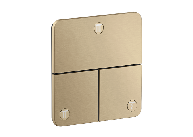 AXOR ShowerSelect ID Set de finition softsquare encastré avec 3 fonctions — 36781140