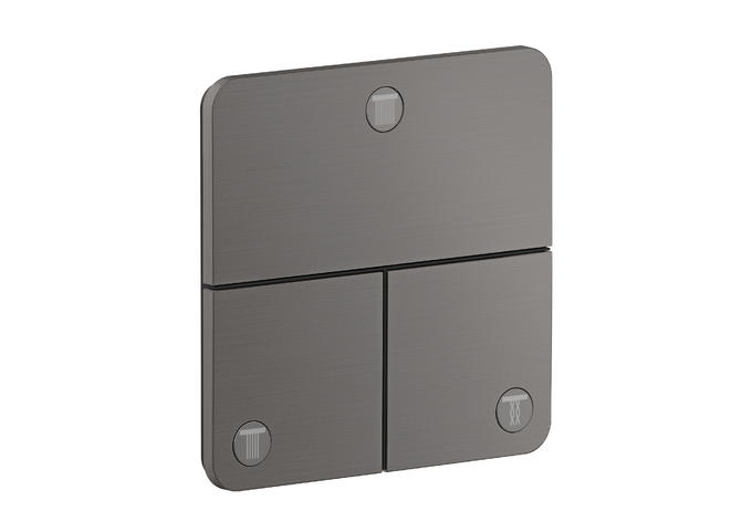 AXOR ShowerSelect ID Set de finition softsquare encastré avec 3 fonctions — 36781340