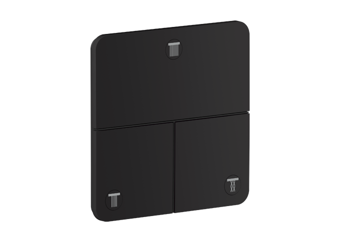 AXOR ShowerSelect ID Set de finition softsquare encastré avec 3 fonctions — 36781670
