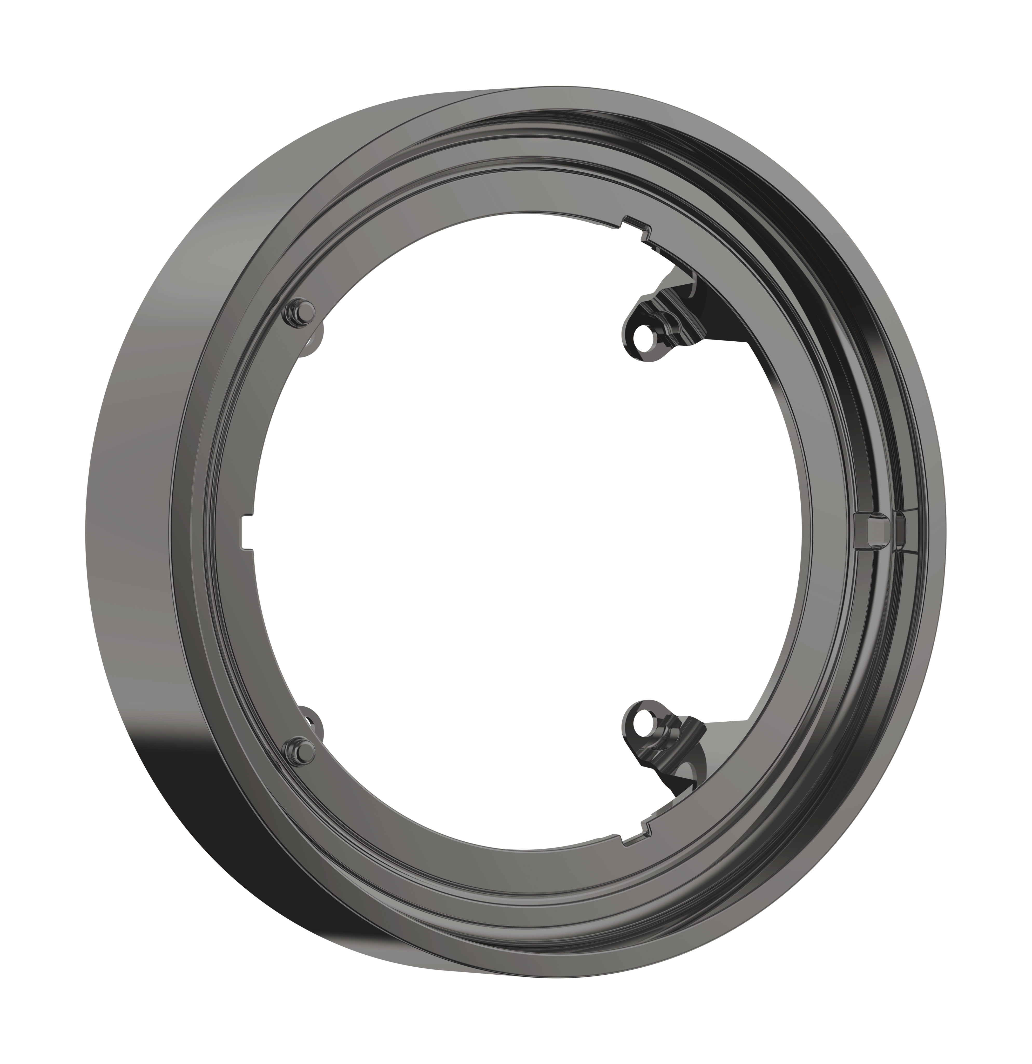 Forlængerroset round 22 mm