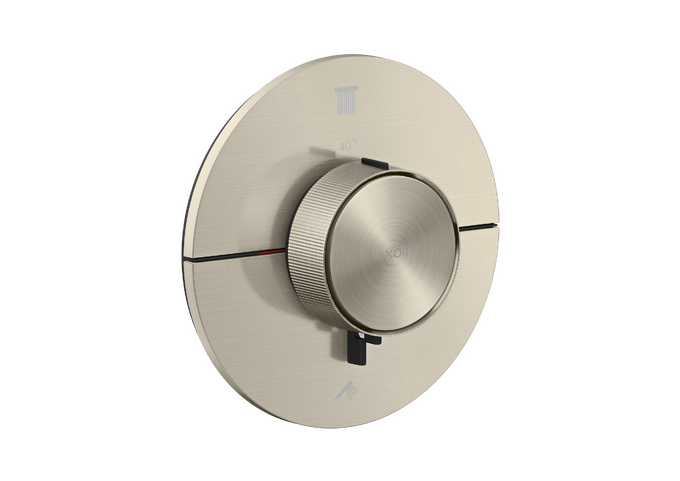 AXOR ShowerSelect ID Set de finition rond pour mitigeur thermostatique encastré avec 2 fonctions — 36750820